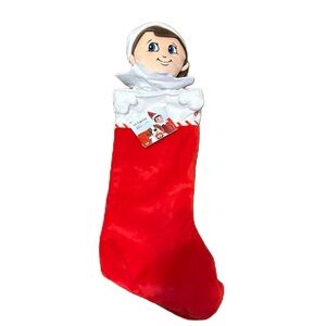 Elf on the Shelf Musical Stocking NEW Red Christmas Elf Pets At Home